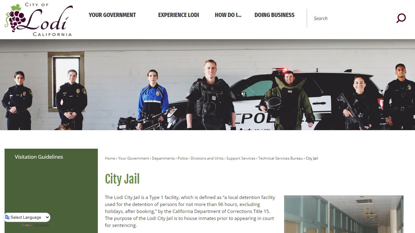 City Jail | Lodi, CA