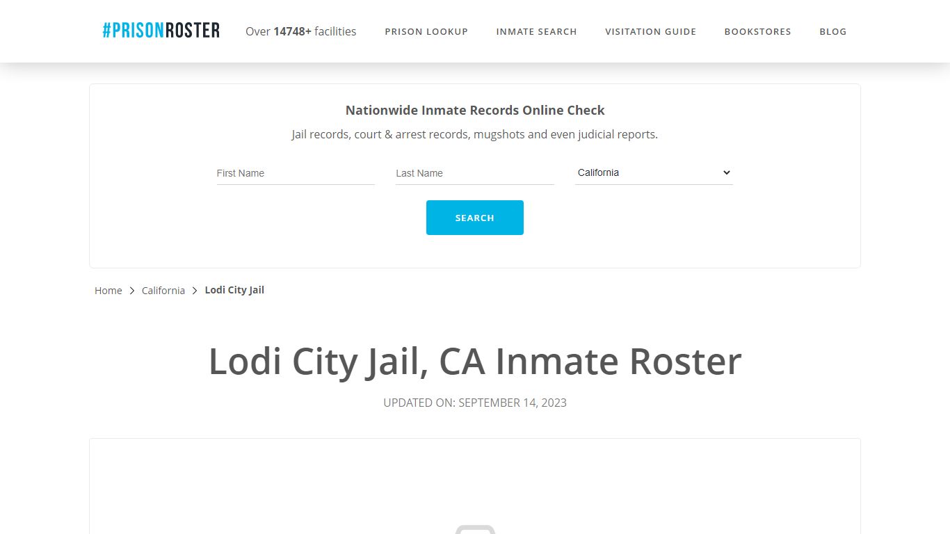 Lodi City Jail, CA Inmate Roster - Prisonroster